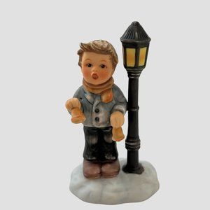 Vintage‎ Berta Hummel Goebel Figurine Holiday Bells W/ Box 4" Winter Wonderland